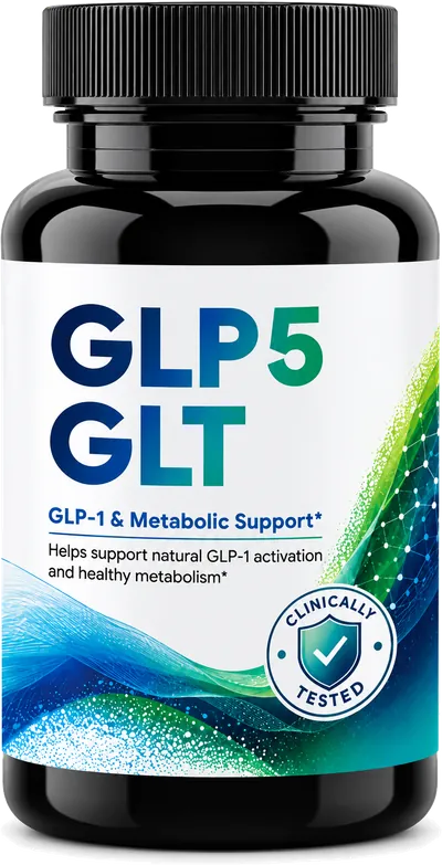 GLP5 GLT GLP-1 & Metabolic Support Capsules Dose mit 30 Kapseln