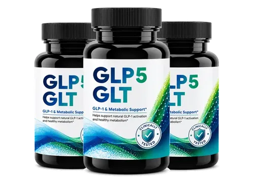 GLP5 GLT Capsules 90-Tage-Vorrat mit drei Packungen